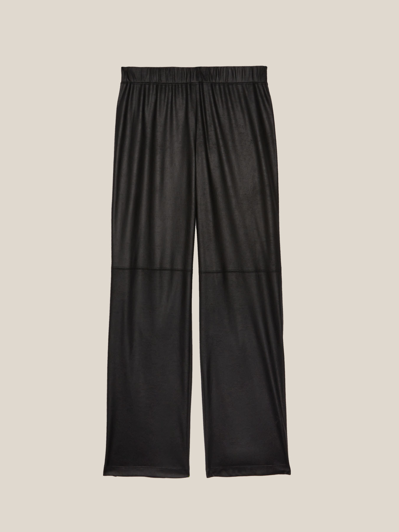 FAUX SUEDE STRETCH PANT TROUSERS image number 5