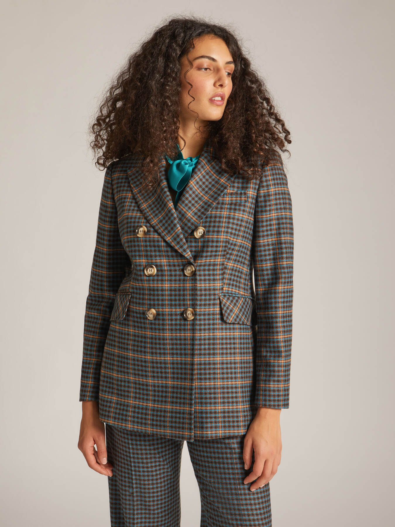 Jacke mit Glencheck-Muster image number 2