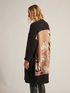 Long cardigan with back pattern image number 1