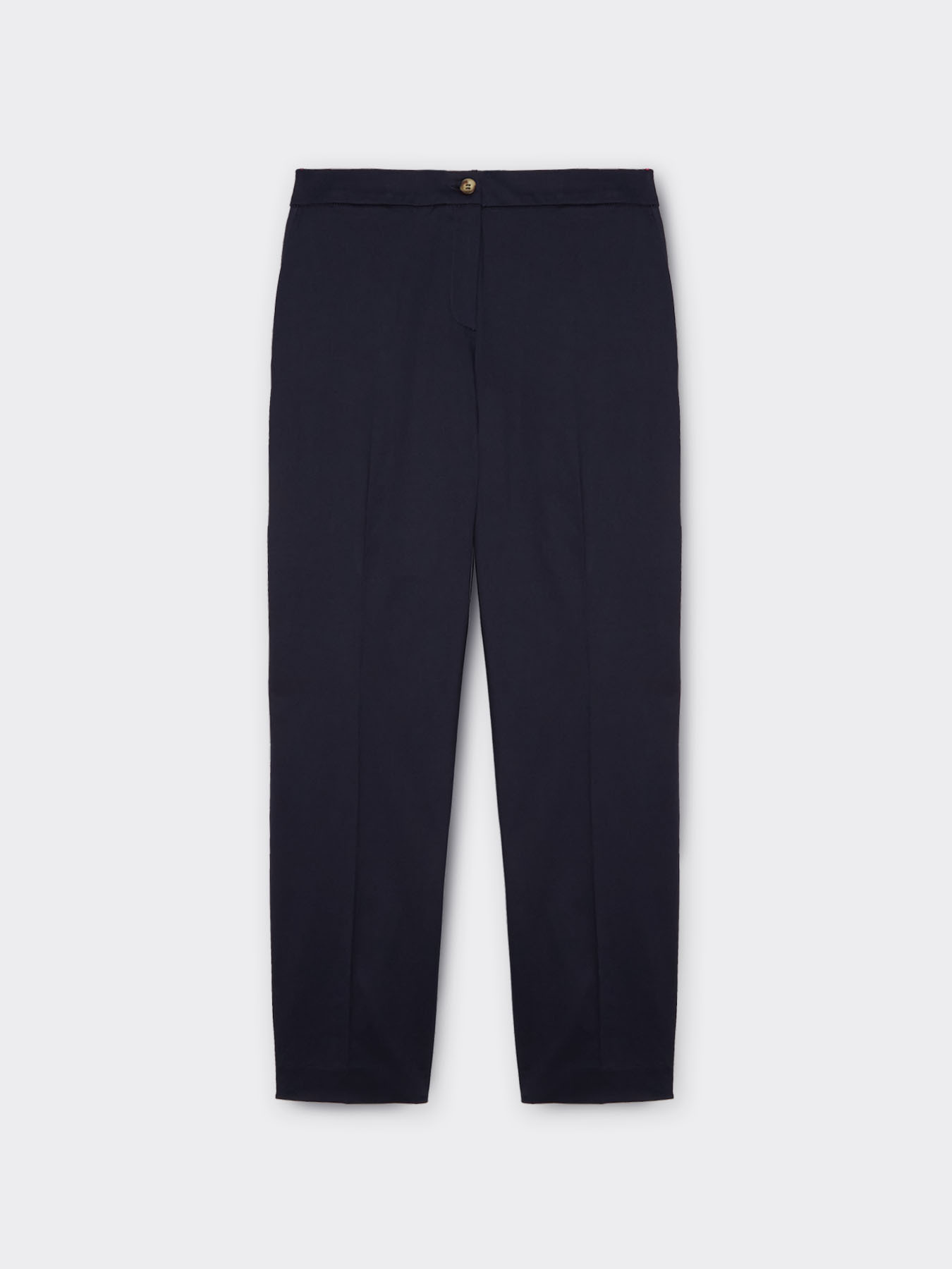 Stretch gabardine trousers image number 4