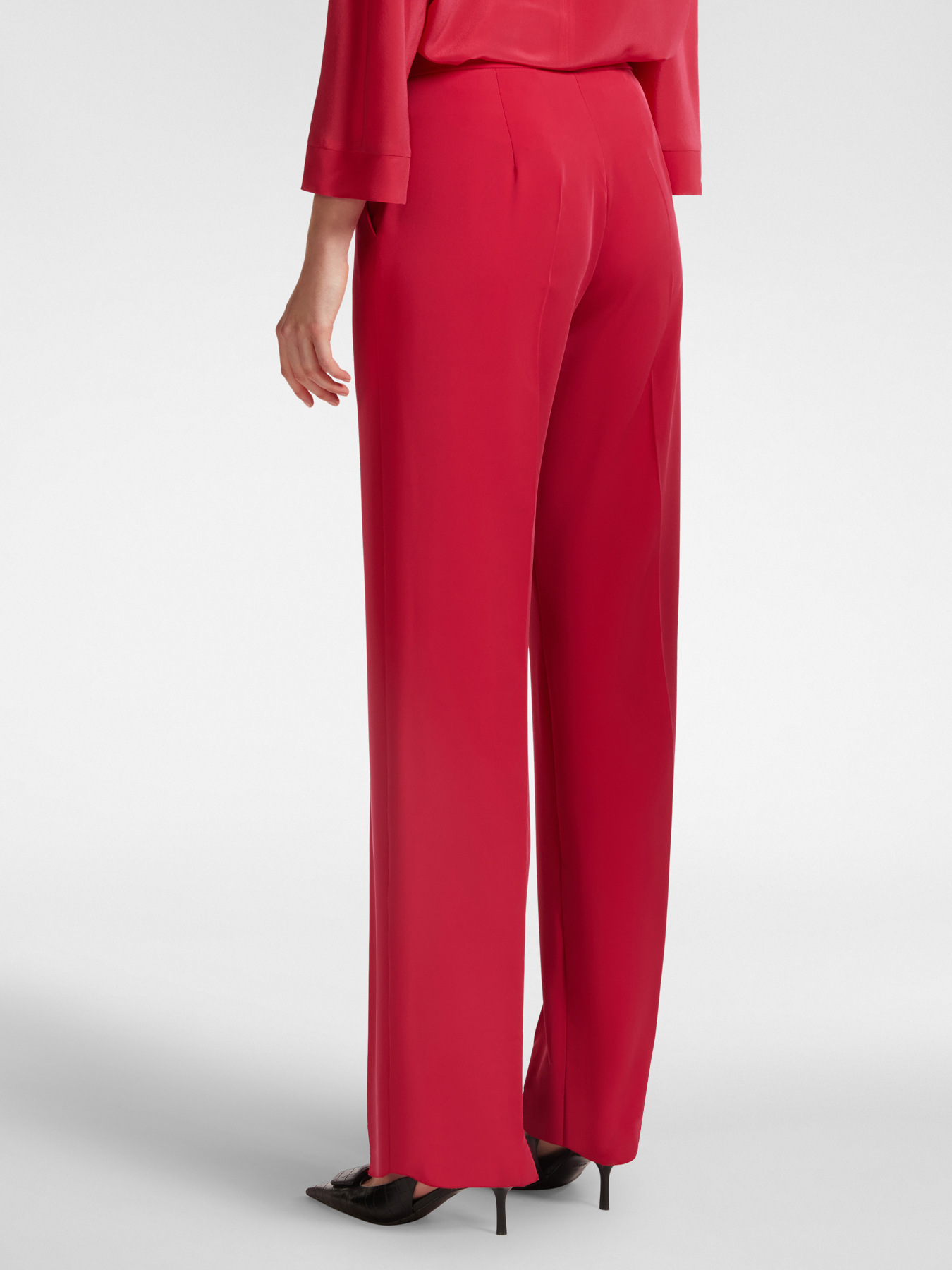 Stretch Cady trousers image number 1