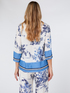 Bluse aus bedruckter Viskose mit B&uuml;ndchen image number 2