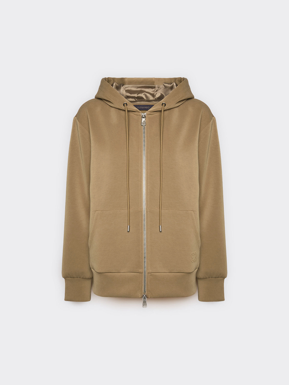 Scuba fabric sweatshirt