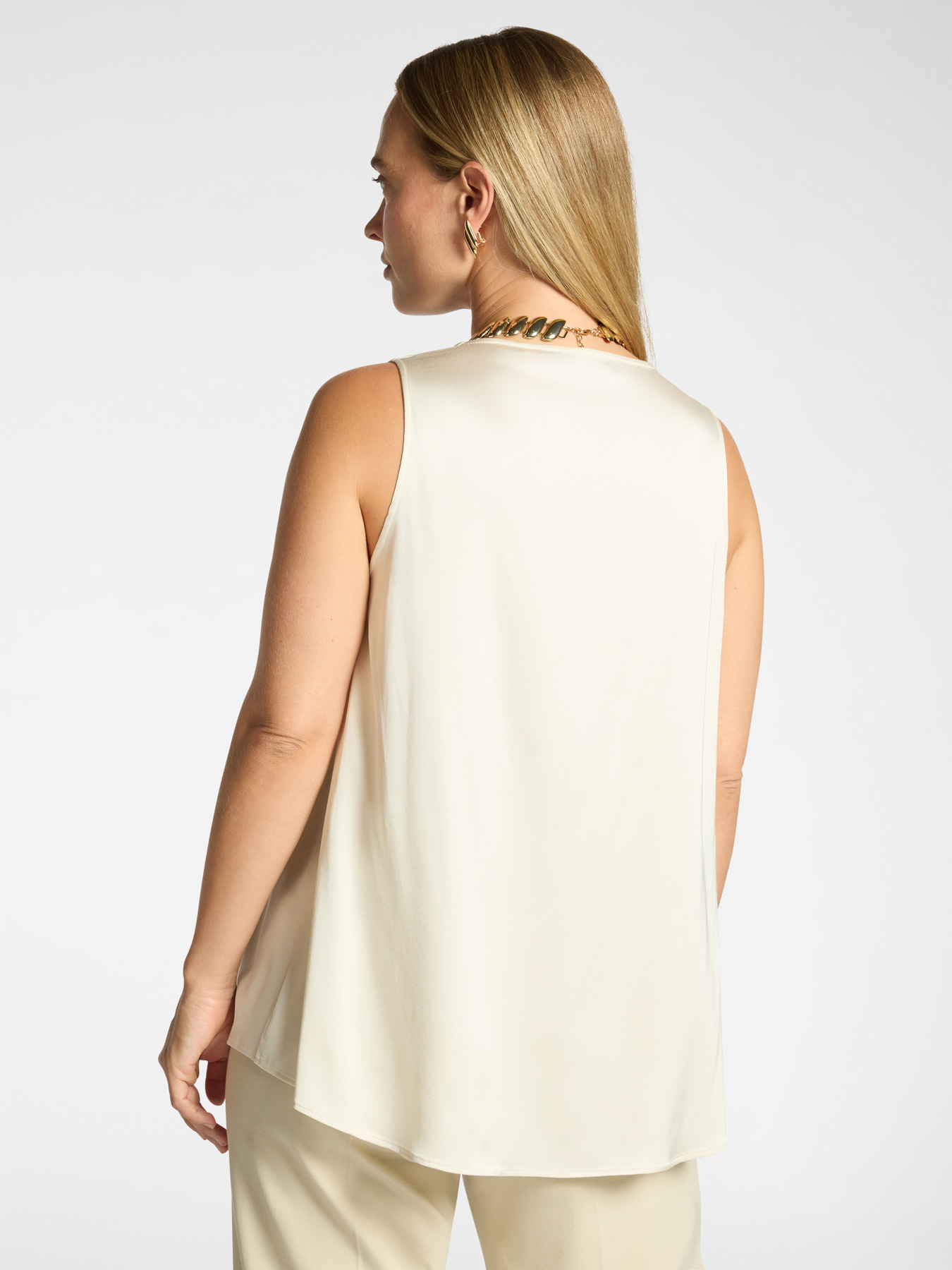 Viscose satin top image number 1