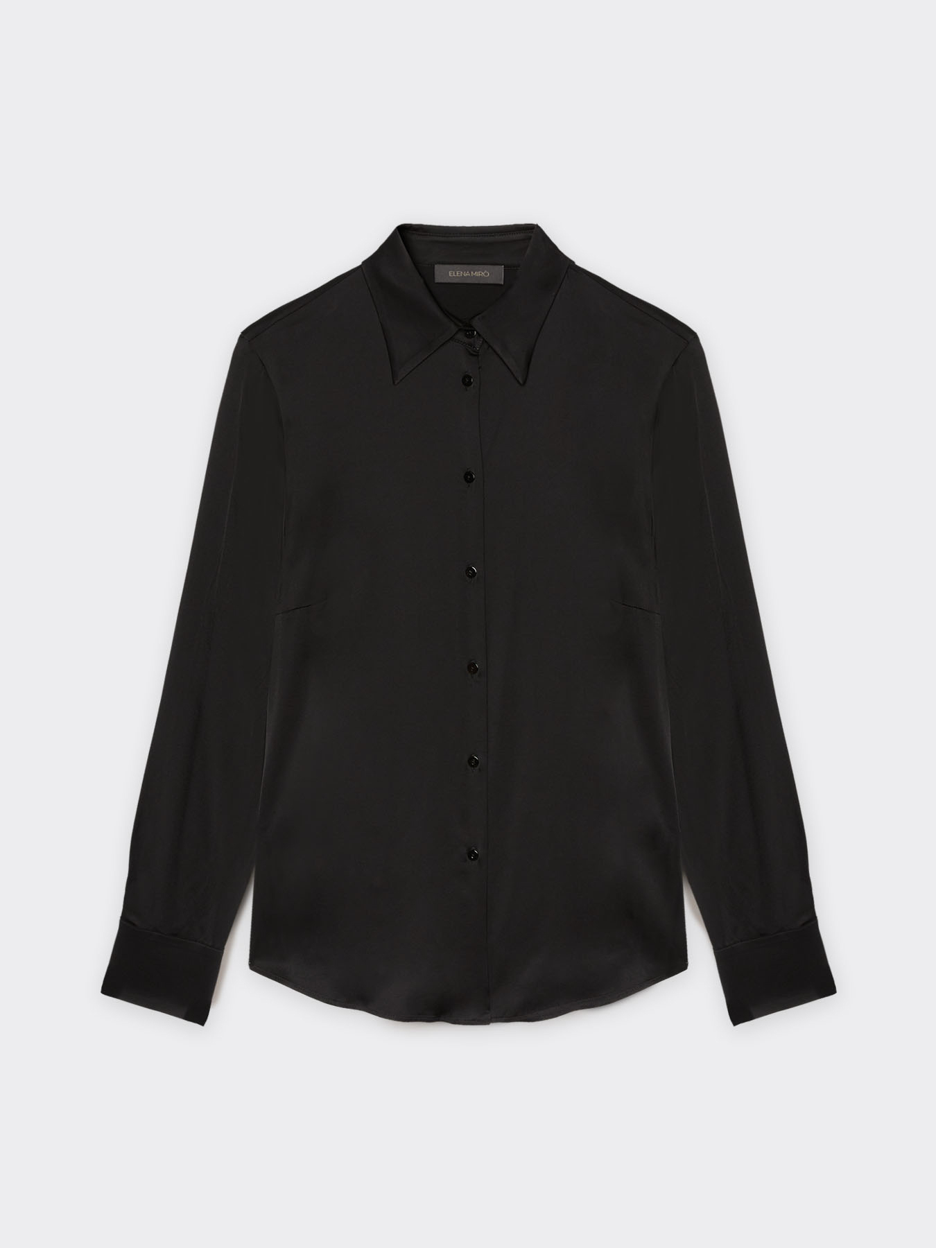 Camicia in raso image number 4