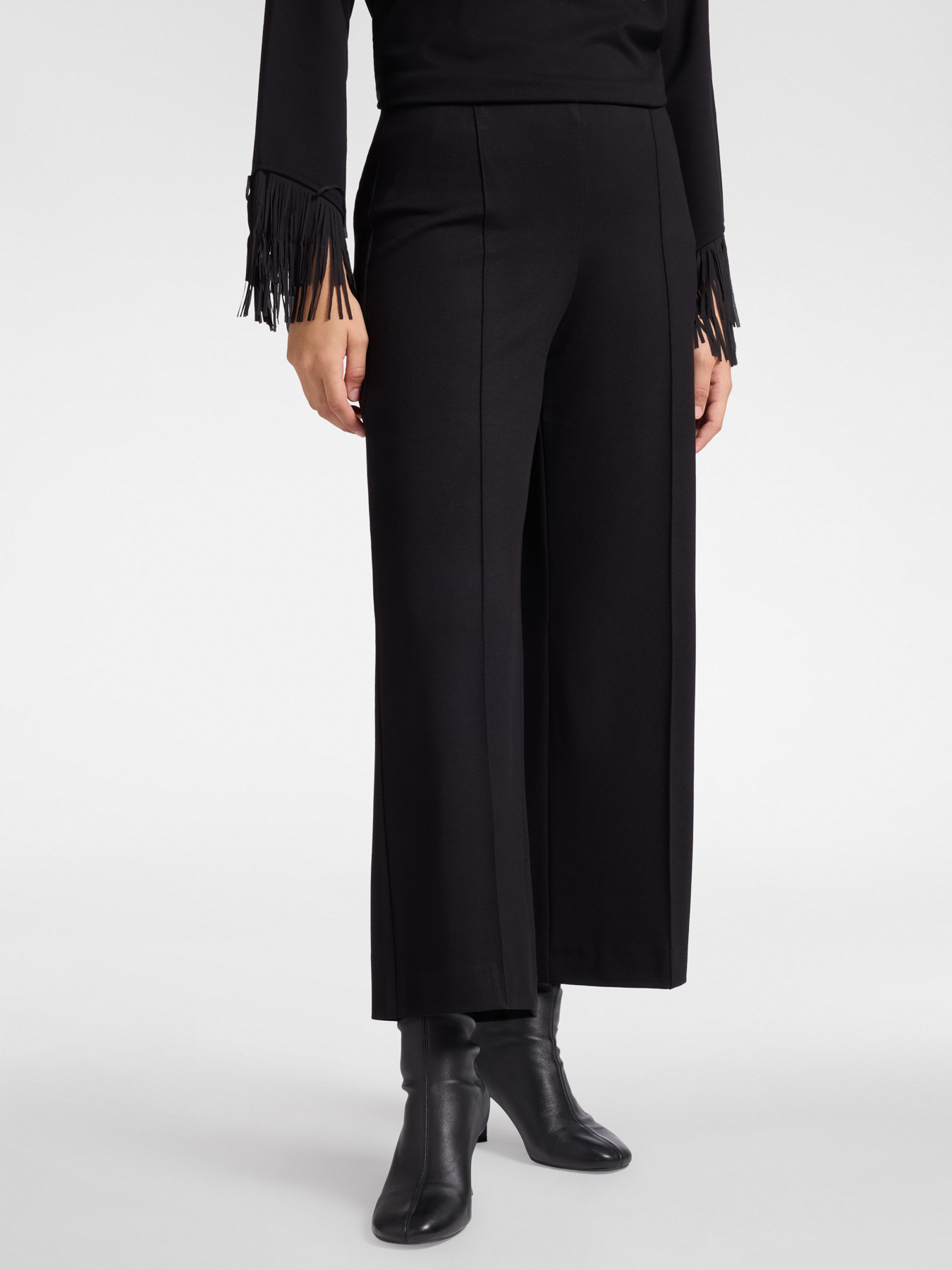 Pantaloni pull on in jersey image number 2