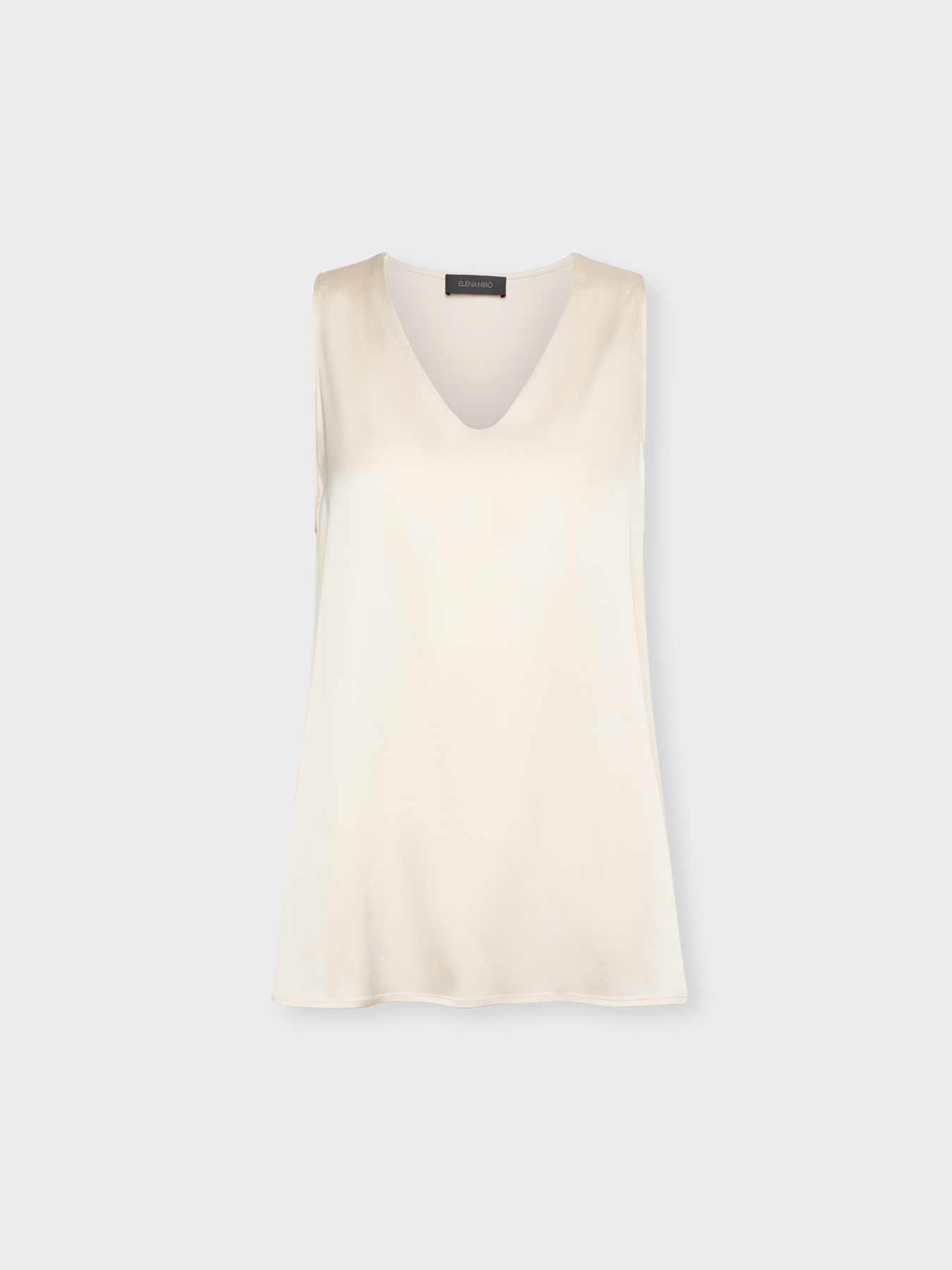 Viscose satin top image number 4