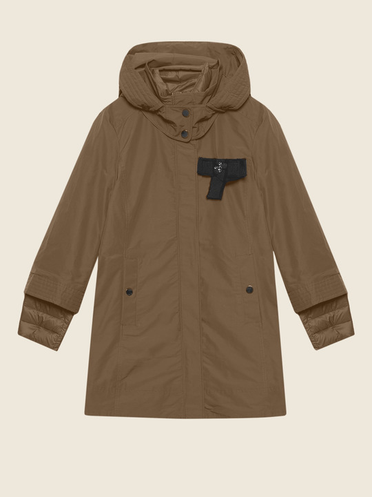 Elenamiro&nbsp;: Parka avec int&eacute;rieur d&eacute;tachable Vert_1