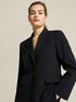 Blazer in tessuto fluido image number 3
