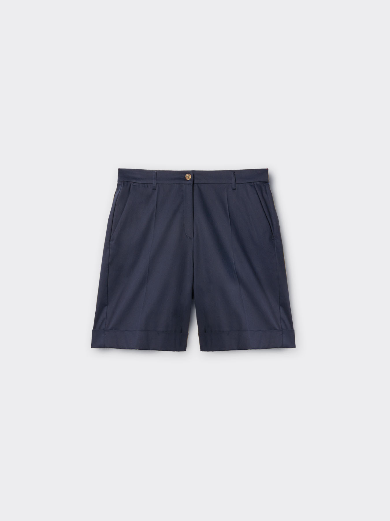 Pantalones cortos de gabardina image number 5