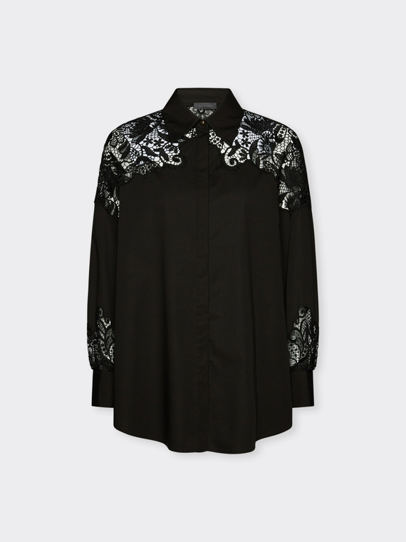 Camisa con encaje