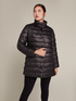 Reversible down jacket in water-repellent nylon image number 5