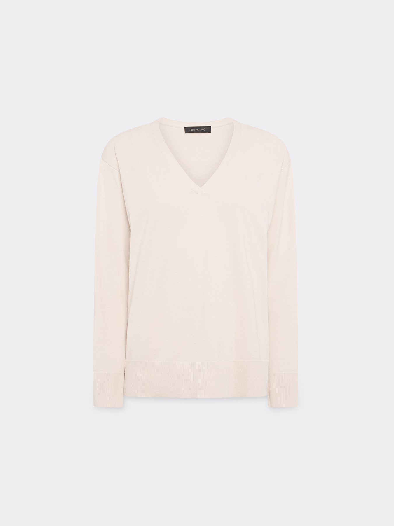 V-neck sweater image number 4