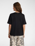V-neck cotton T-shirt image number 1