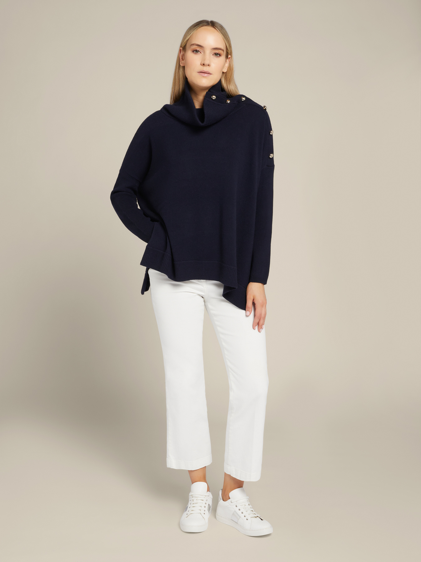 Jersey oversize de lana sostenible image number 2