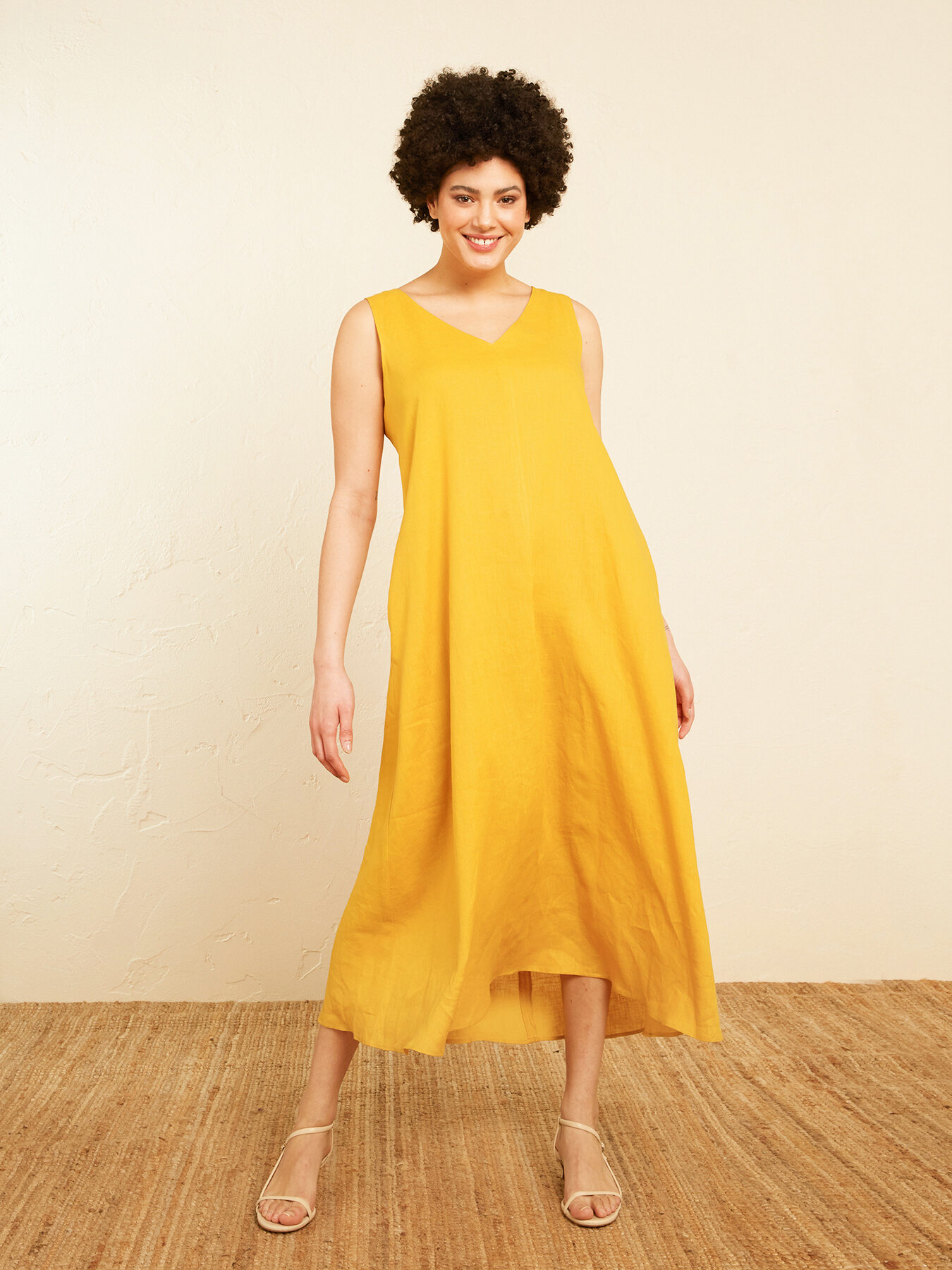 Pure linen dress image number 1