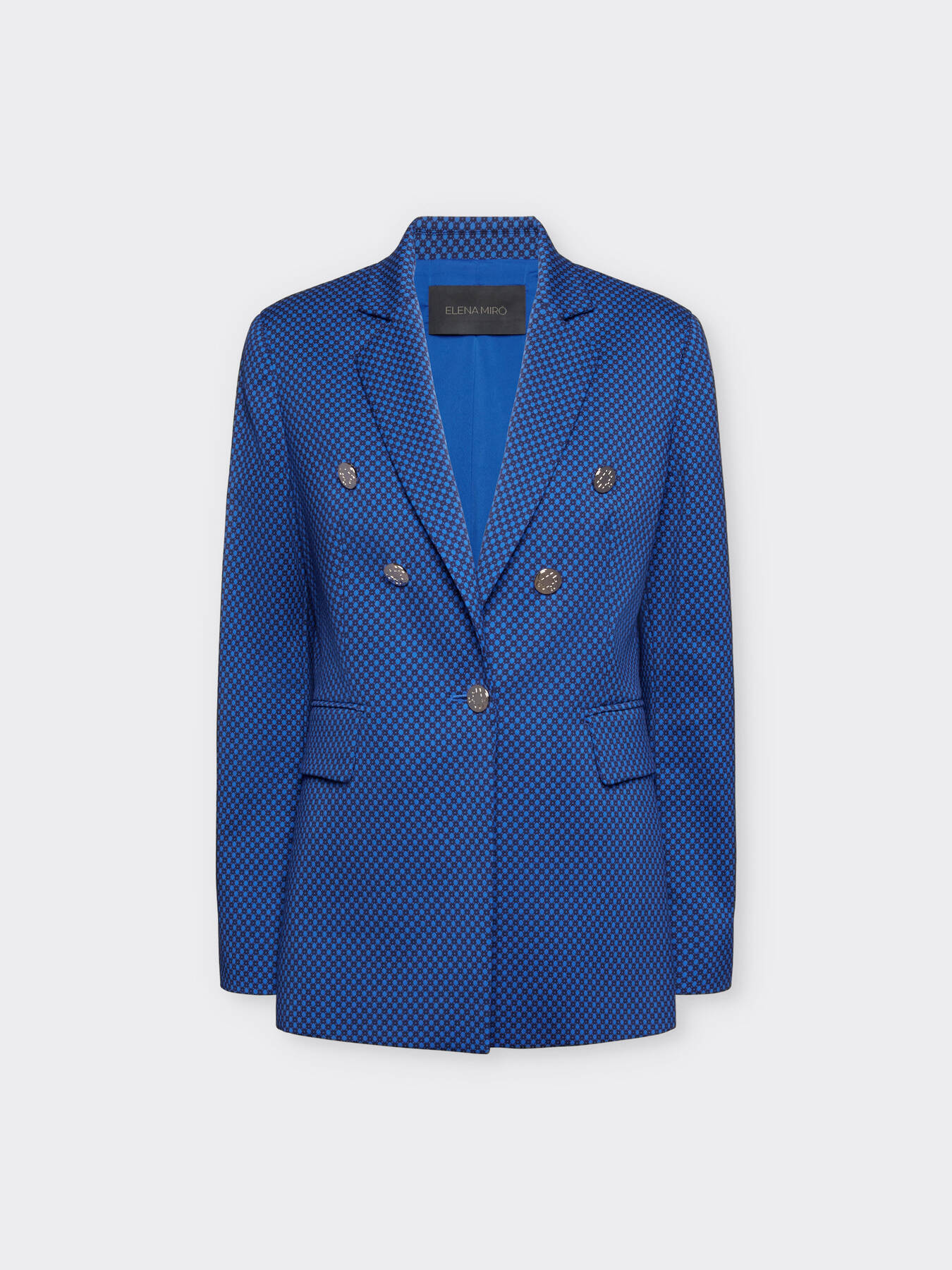 Blazer jacquard con bottoni image number 4