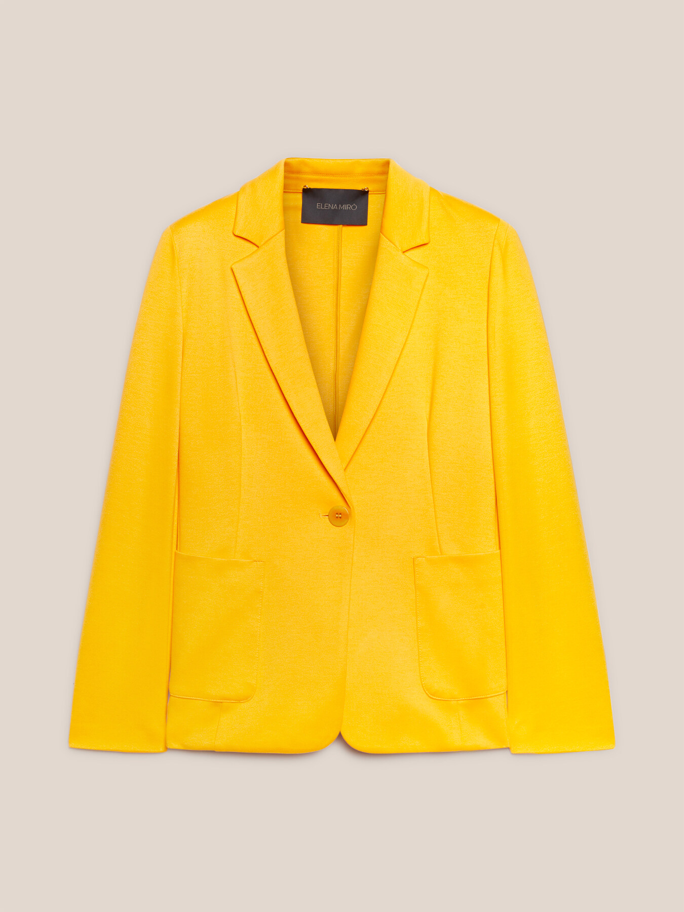 Milano knit fabric jacket image number 4