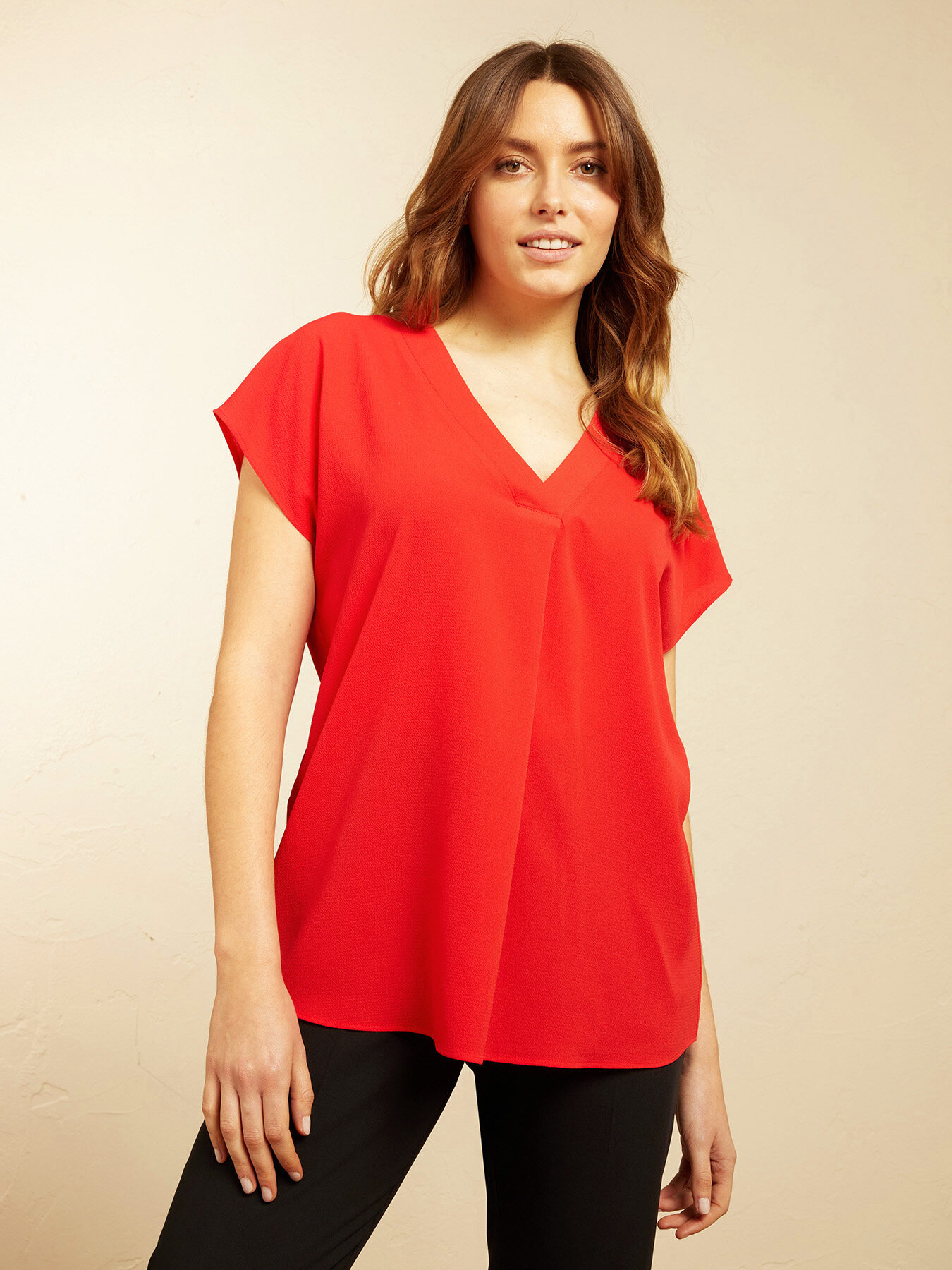 Top de tejido cloqu&eacute; image number 2