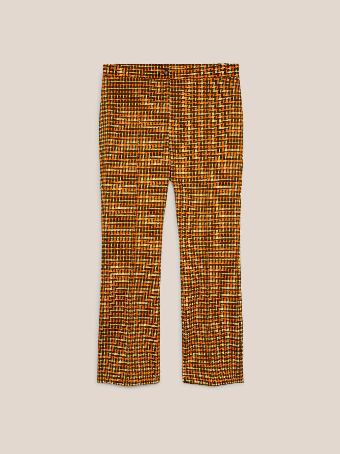 Pantalon en jacquard stretch image number 4
