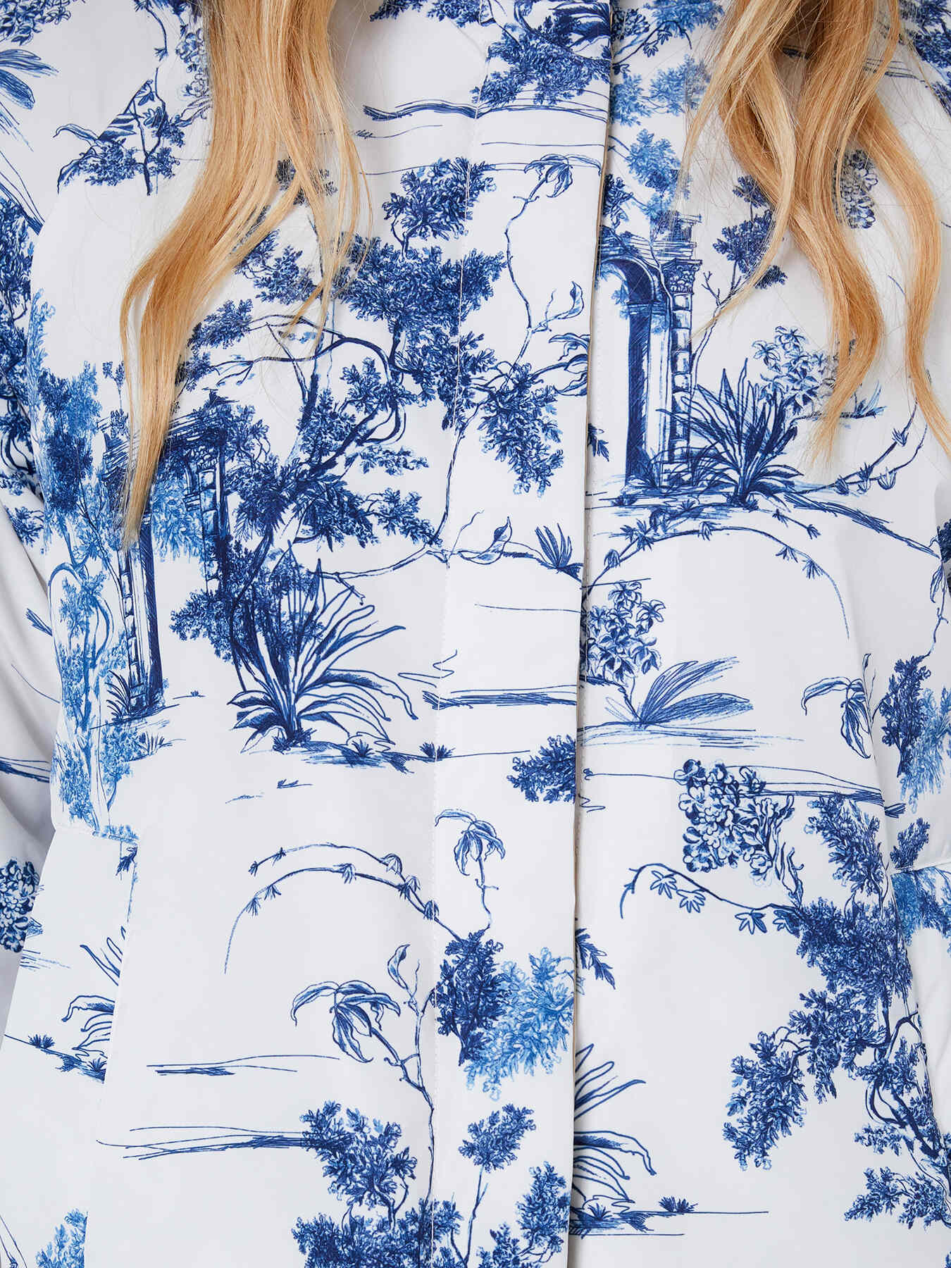 Doudoune poids plume r&eacute;versible imprim&eacute;e image number 3