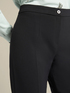 Straight-leg stretch twill trousers image number 3