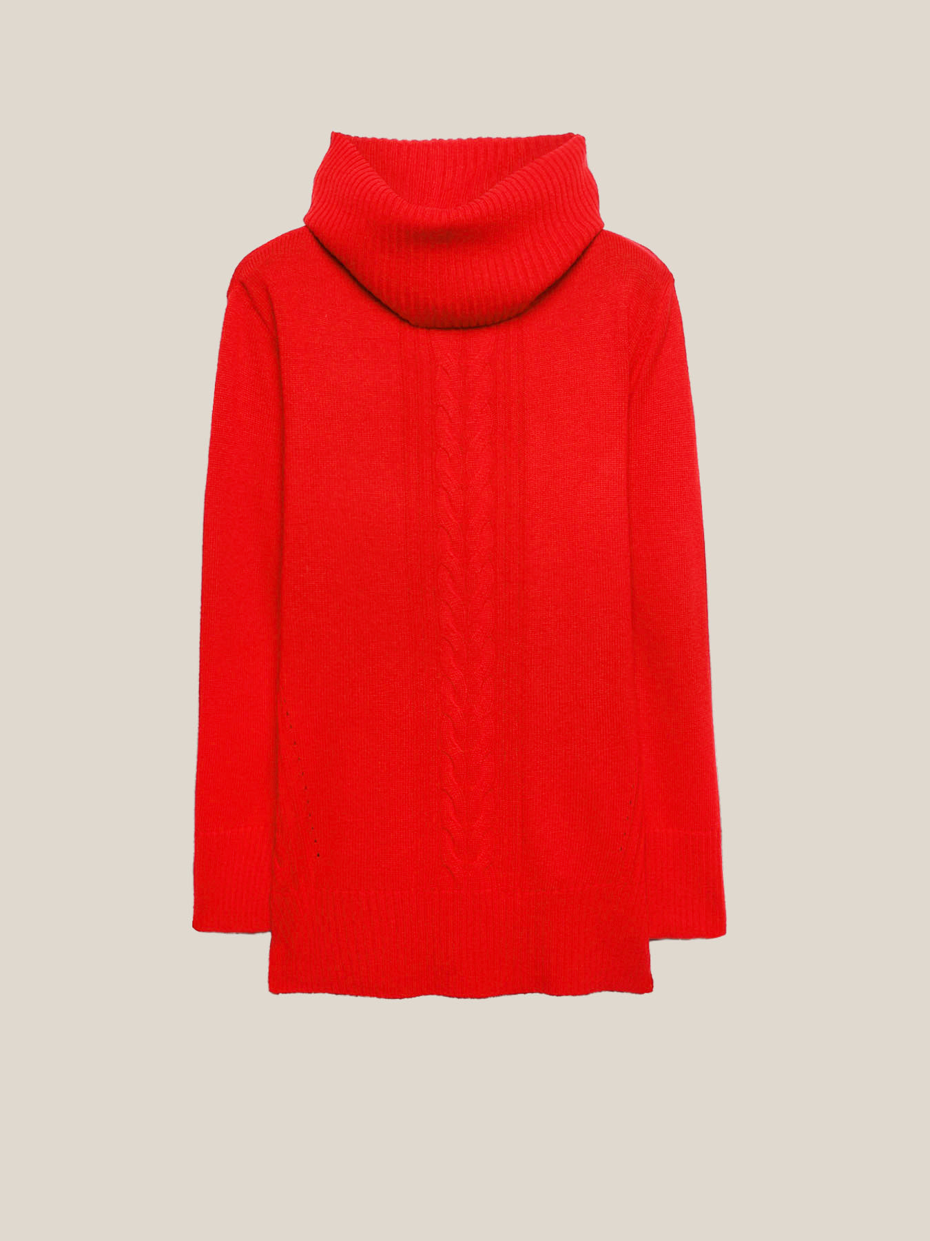 Sweater with front plaits image number 4