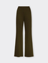 Palazzo pants in viscose blend image number 4