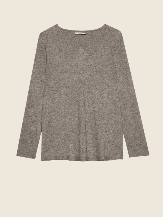 Elenamiro&nbsp;: Chandail avec applications Gris_1