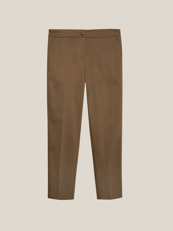 DOUBLE SATIN CHINOS