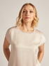 Blusa in raso di viscosa image number 3