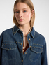 Denim shirt with studs image number 3