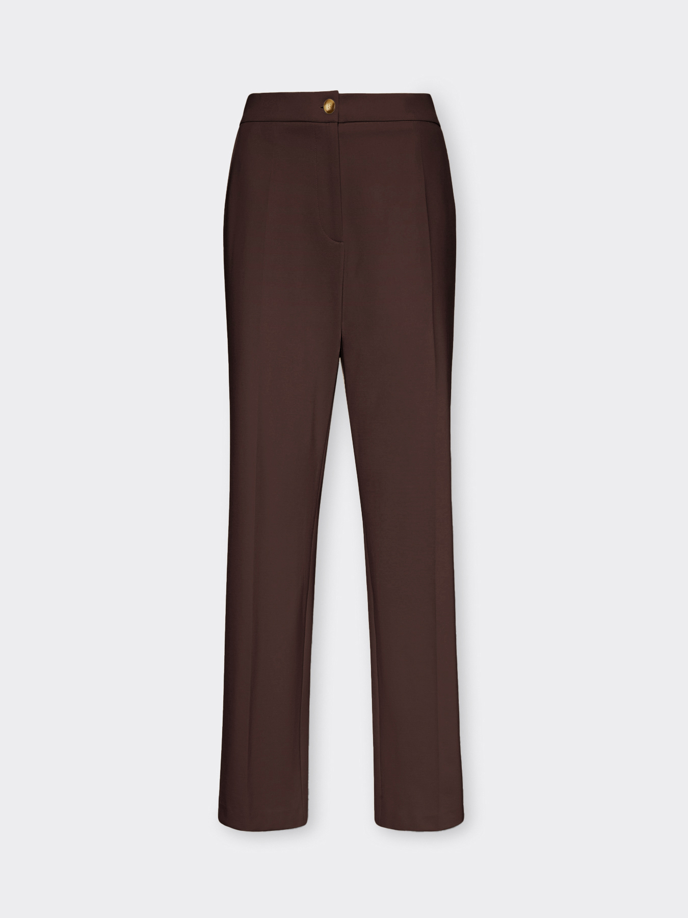 Gerade geschnittene Hose aus Viskosemischung image number 4