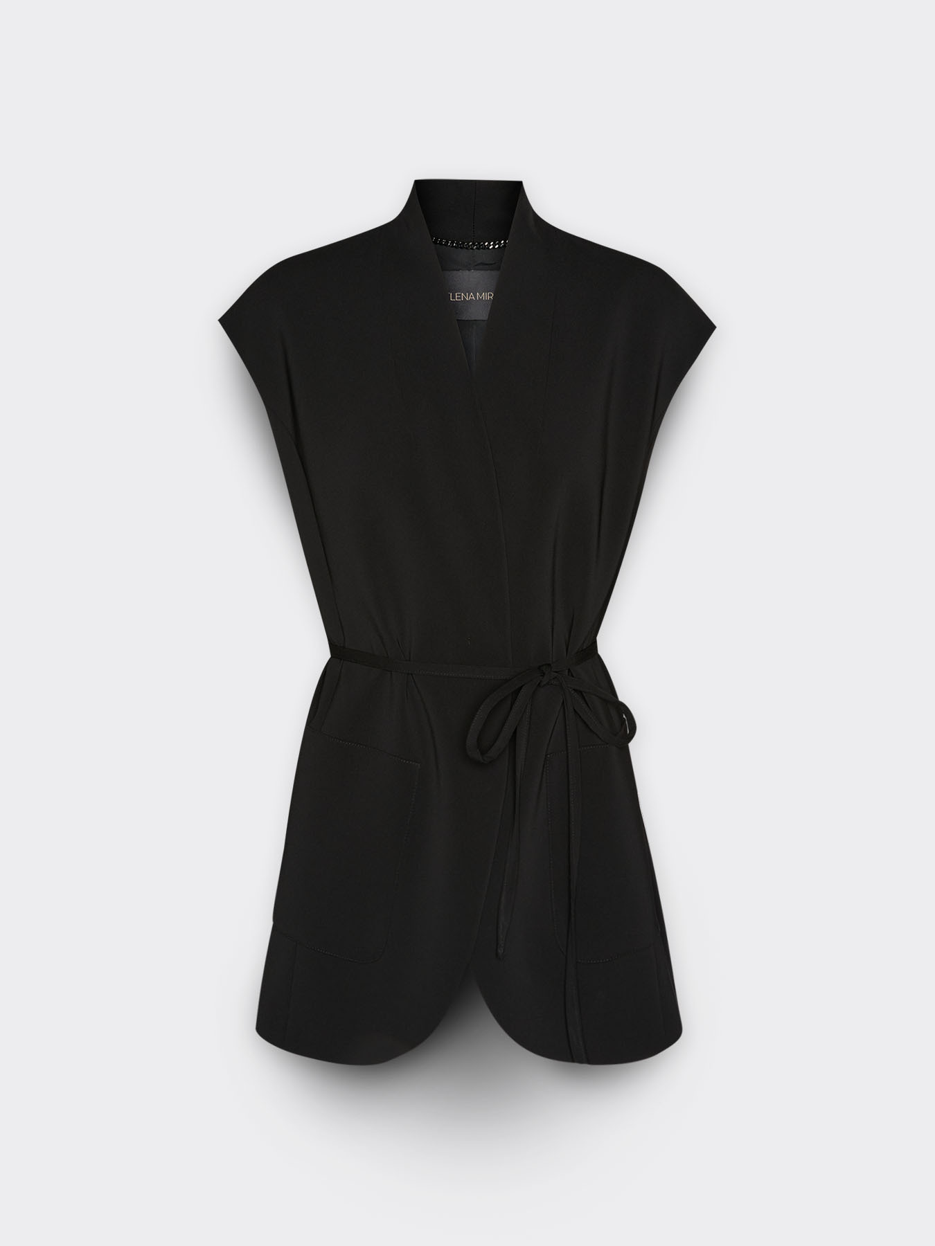 Sleeveless Blazer image number 4