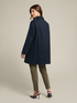 Stretch cotton pea coat image number 1
