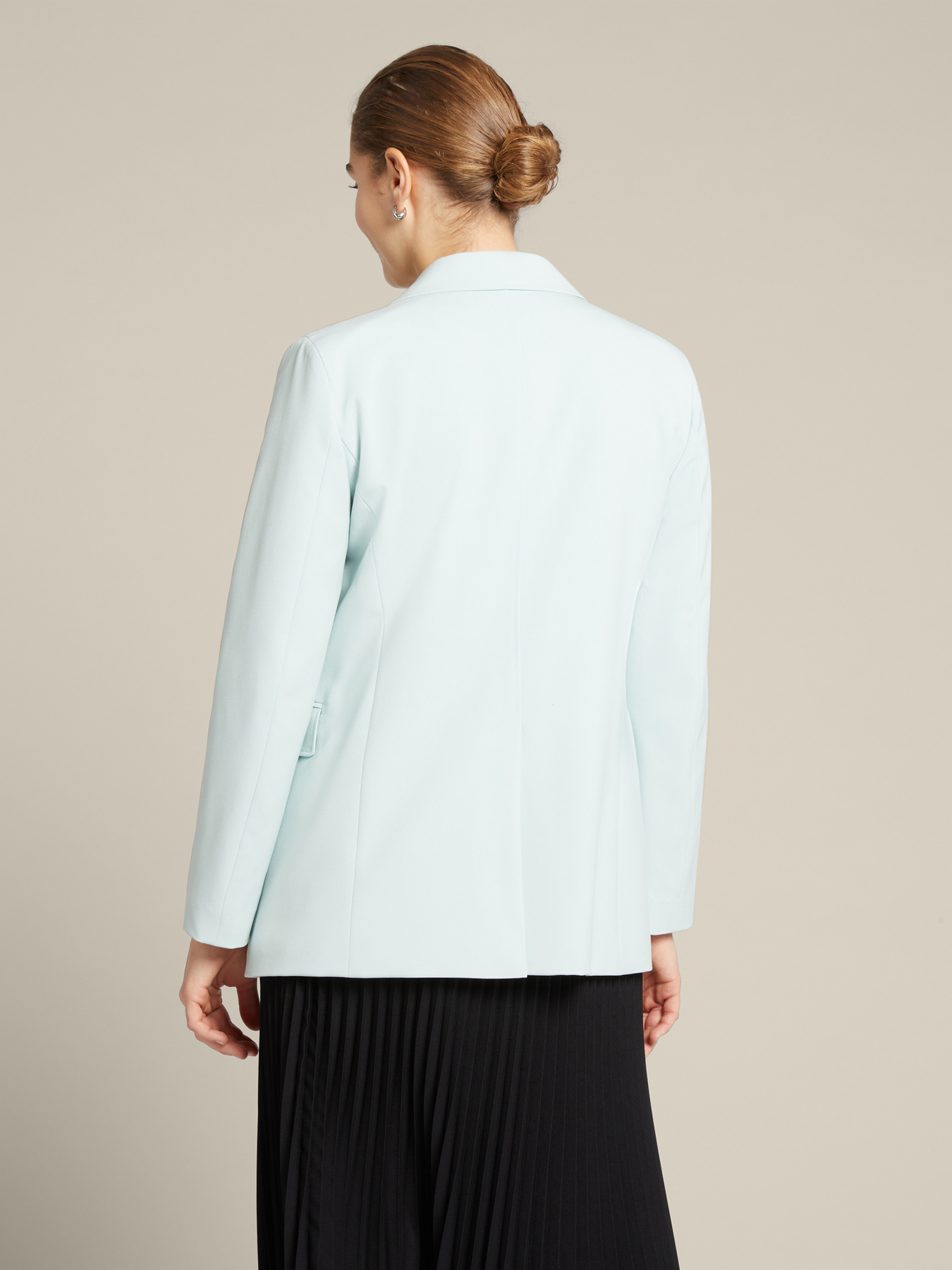 Blazer de tejido vaporoso image number 1