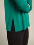 Double Pullover aus Viskose und umweltfreundlicher Soft-Touch-Wolle image number 3