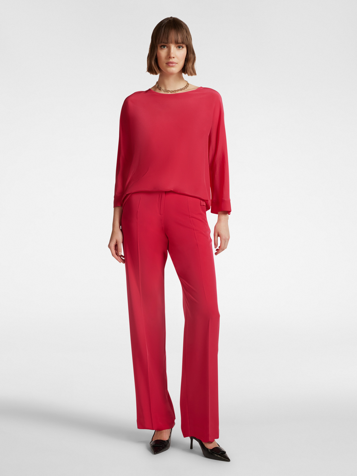 Stretch Cady trousers image number 0