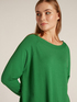 Sweater with boat neck image number 3