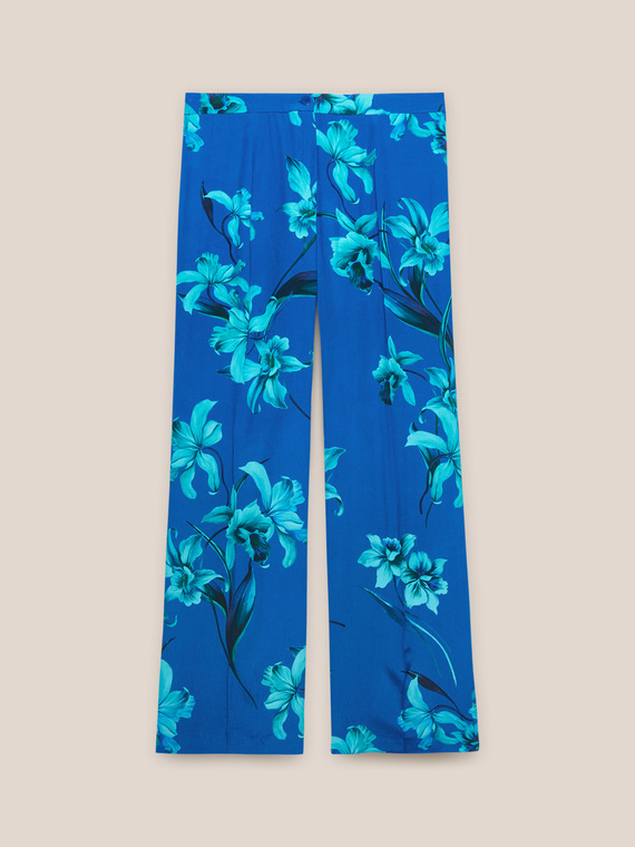 Pants printed in viscose ecovero ™