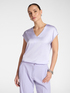 Satin-Bluse mit V-Ausschnitt image number 0