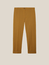 BASIC STOVEPIPE TROUSERS IN STRETCH JACQUARD FABRIC image number 5