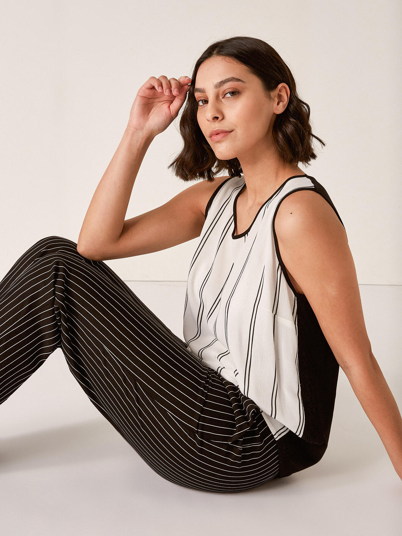 Nadelstreifen-Top image number 0