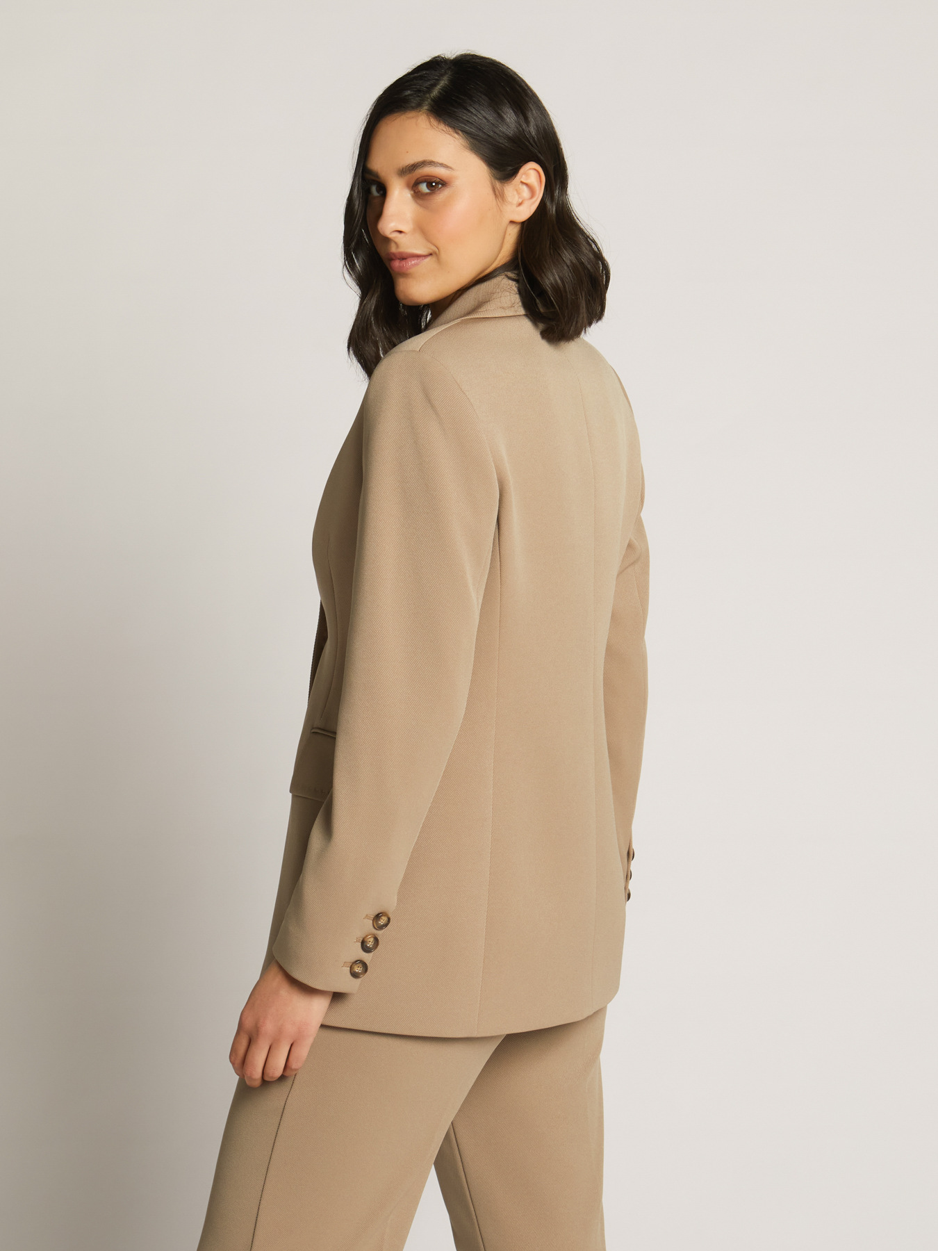 Blazer jacket in stretch fabric image number 1