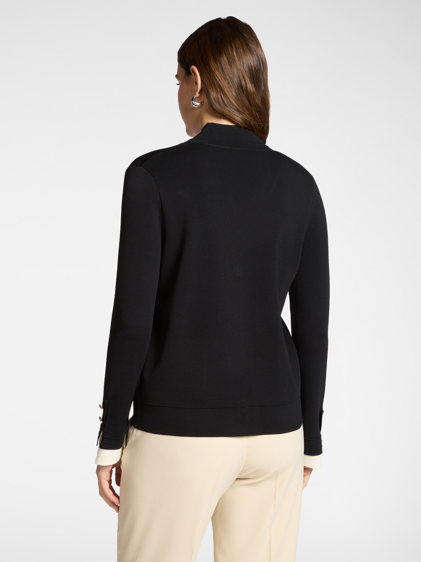 Viscose blend cardigan image number 1