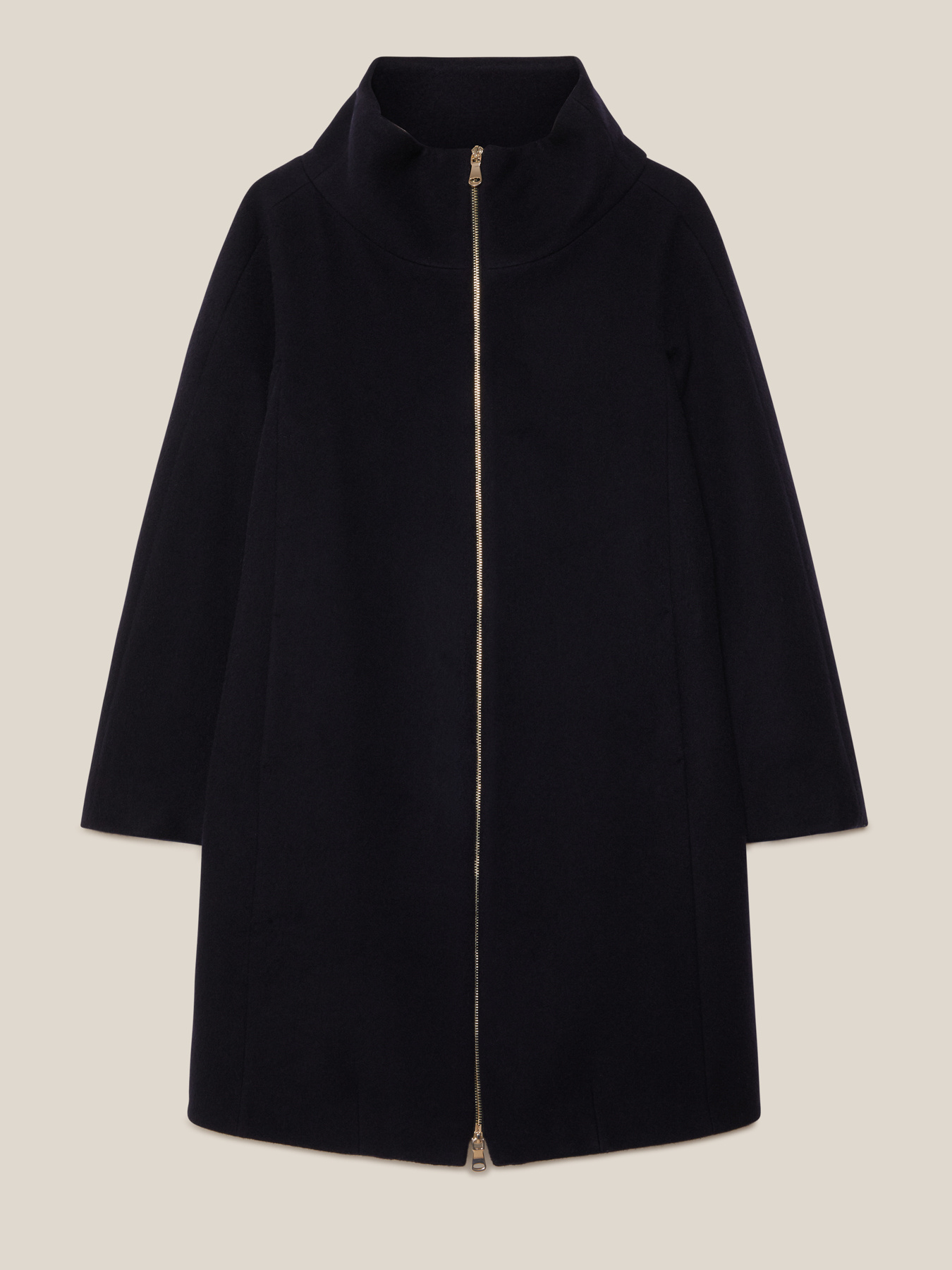 Casaco com fecho de correr em beaver image number 4