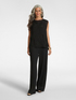 Blusa in georgette traforata image number 2
