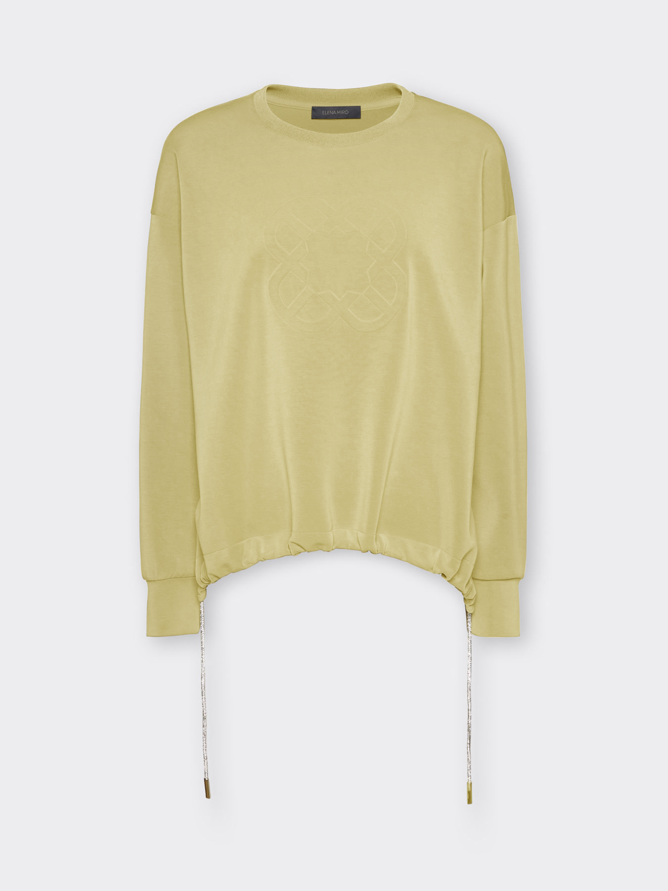 Sweatshirt aus Scuba mit Monogramm-Logo image number 5