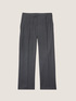 WIDE-LEG TWILL TROUSERS image number 4
