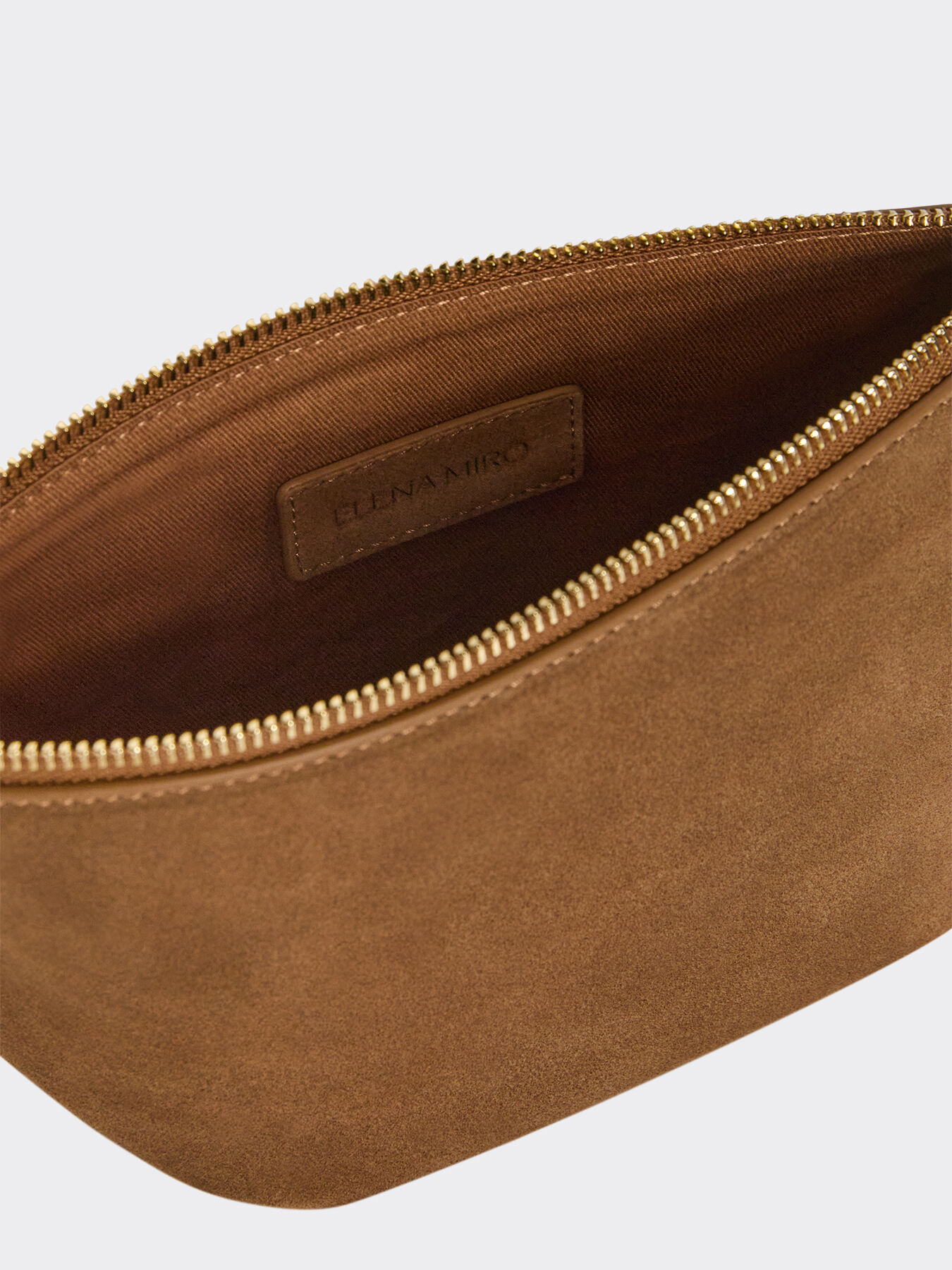 Sac en daim avec bandouli&egrave;re Monogram image number 7